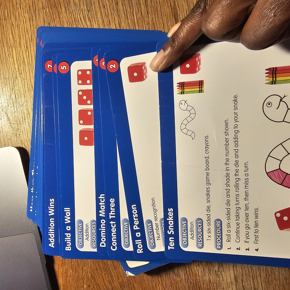 Educational Game Cards for Kids